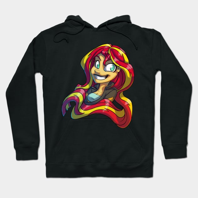 Sunset Shimmer Hoodie by Zombieapple